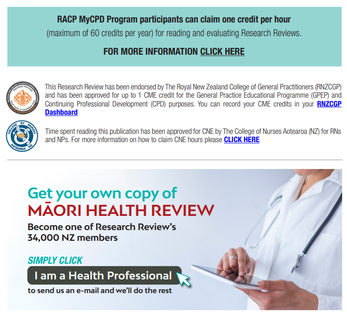 mailto:admin@researchreview.co.nz?subject=I would like to subscribe to Maori Health Review